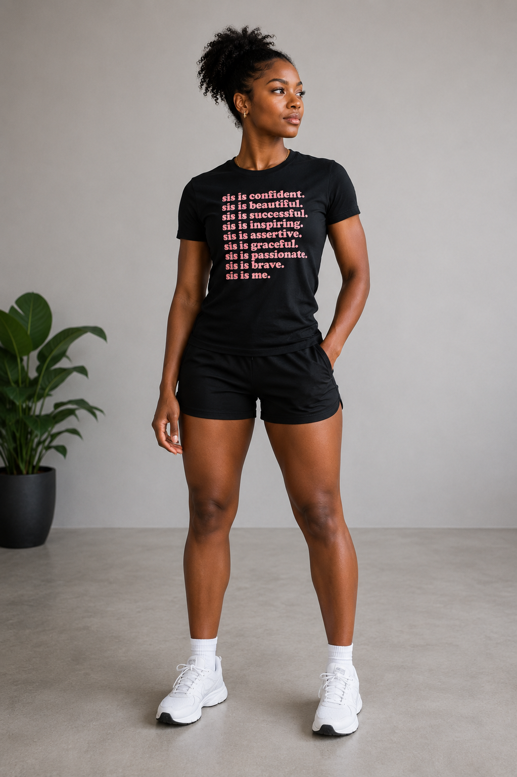 Sis Is Confident Short Sleeve T-shirt