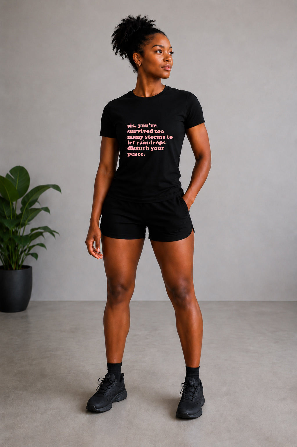 Sis, You've Survived Too Many Storms To Let Raindrops Disturb Your Peace.
